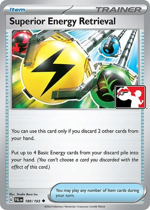 Superior Energy Retrieval — Prize Pack Series Cards — Pokemon