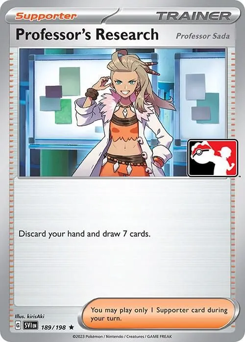 Professor's Research — Prize Pack Series Cards — Pokemon