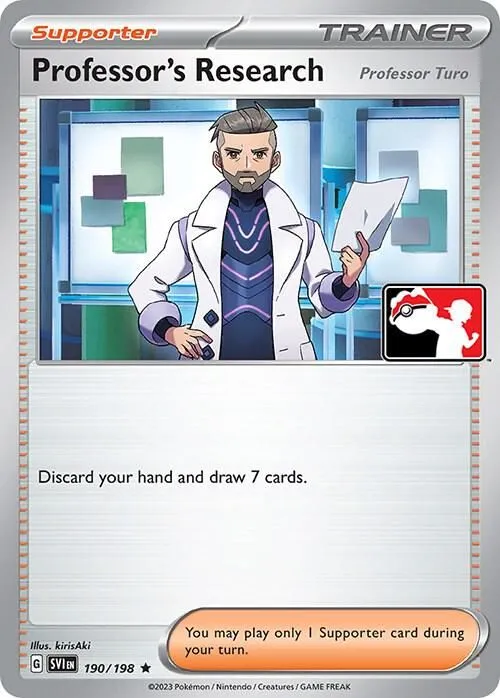 Professor's Research — Prize Pack Series Cards — Pokemon