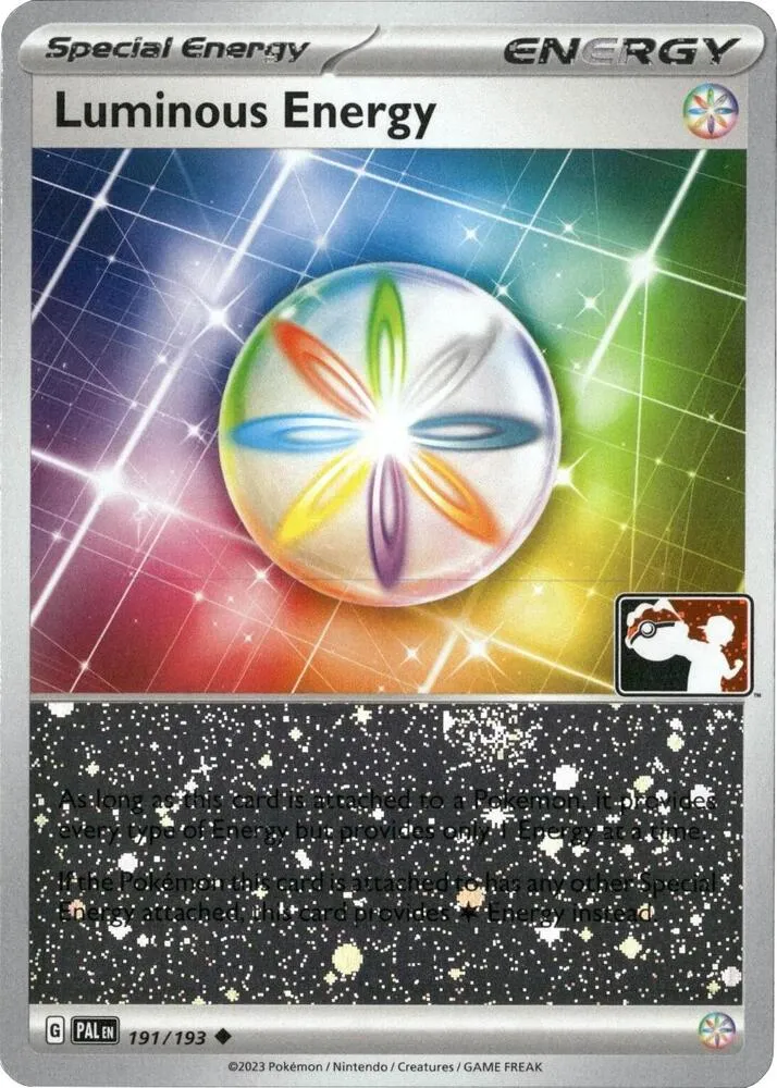 Luminous Energy — Prize Pack Series Cards — Pokemon