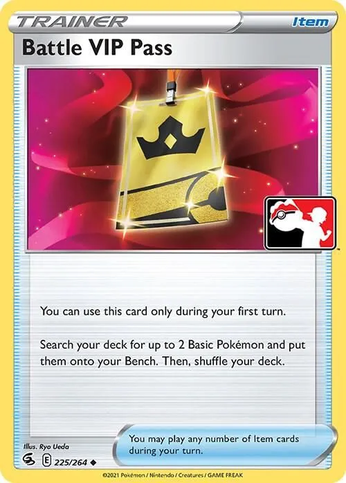 Battle VIP Pass — Prize Pack Series Cards — Pokemon