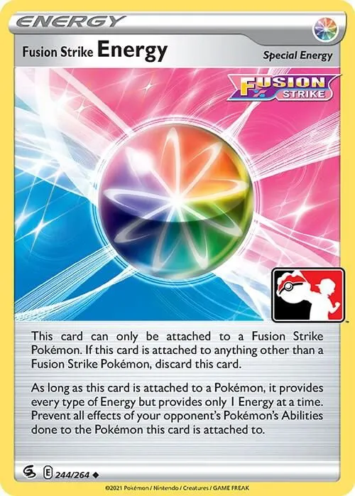 Fusion Strike Energy — Prize Pack Series Cards — Pokemon