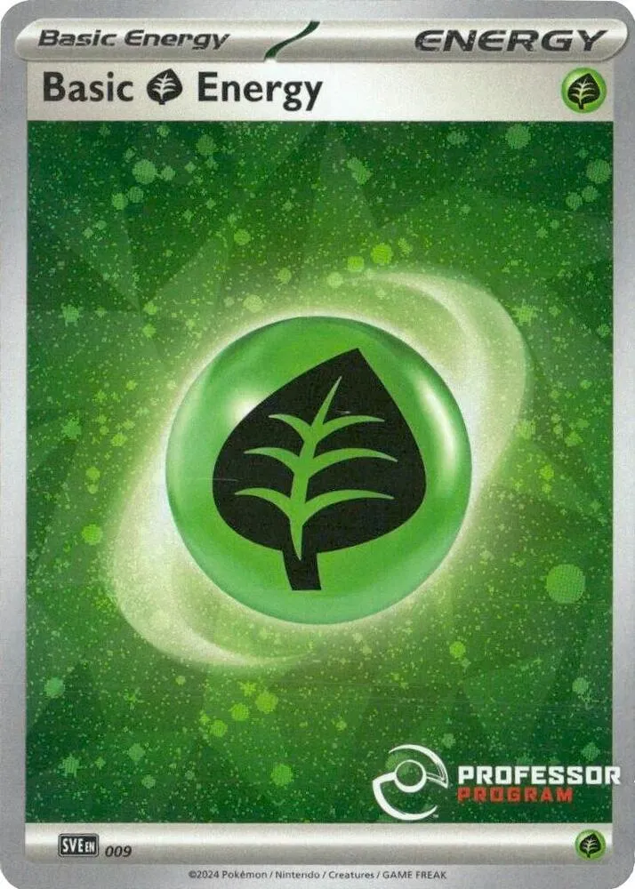 Énergie Plante — Professor Program Promos — Pokemon