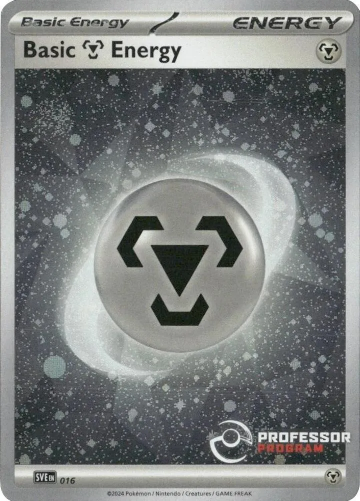 Énergie Métal — Professor Program Promos — Pokemon