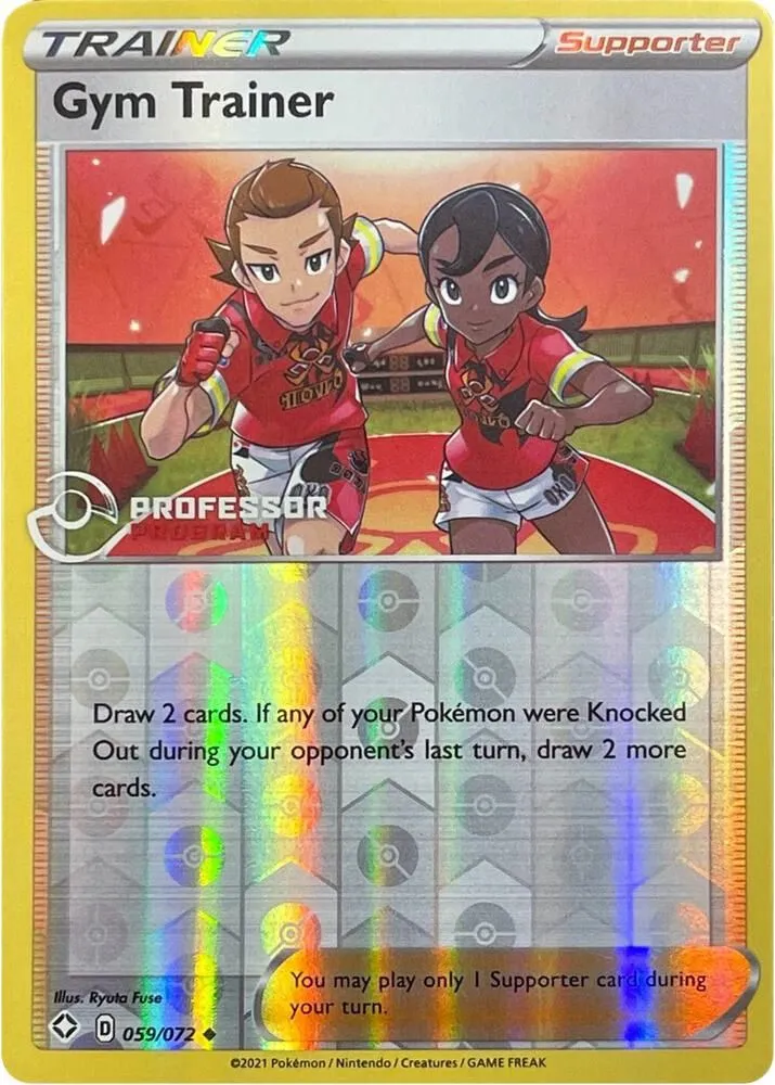 Gym Trainer — Professor Program Promos — Pokemon