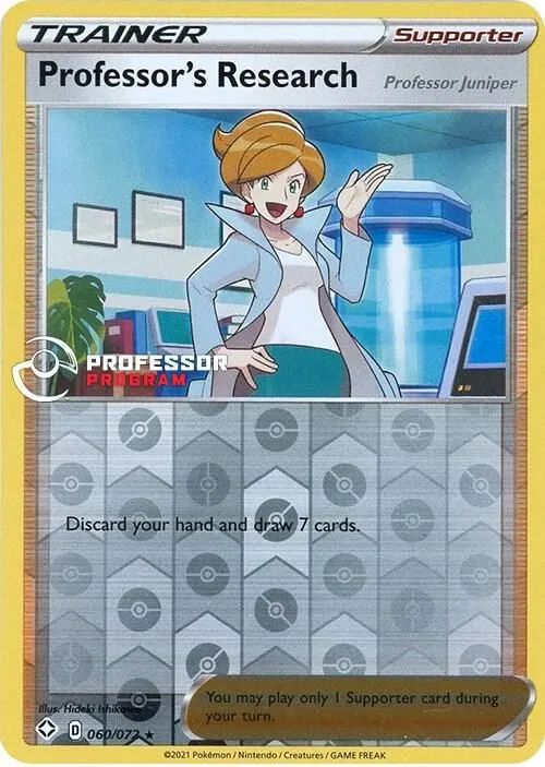 Recherches Professorales - Professeur Euphorbe — Professor Program Promos — Pokemon