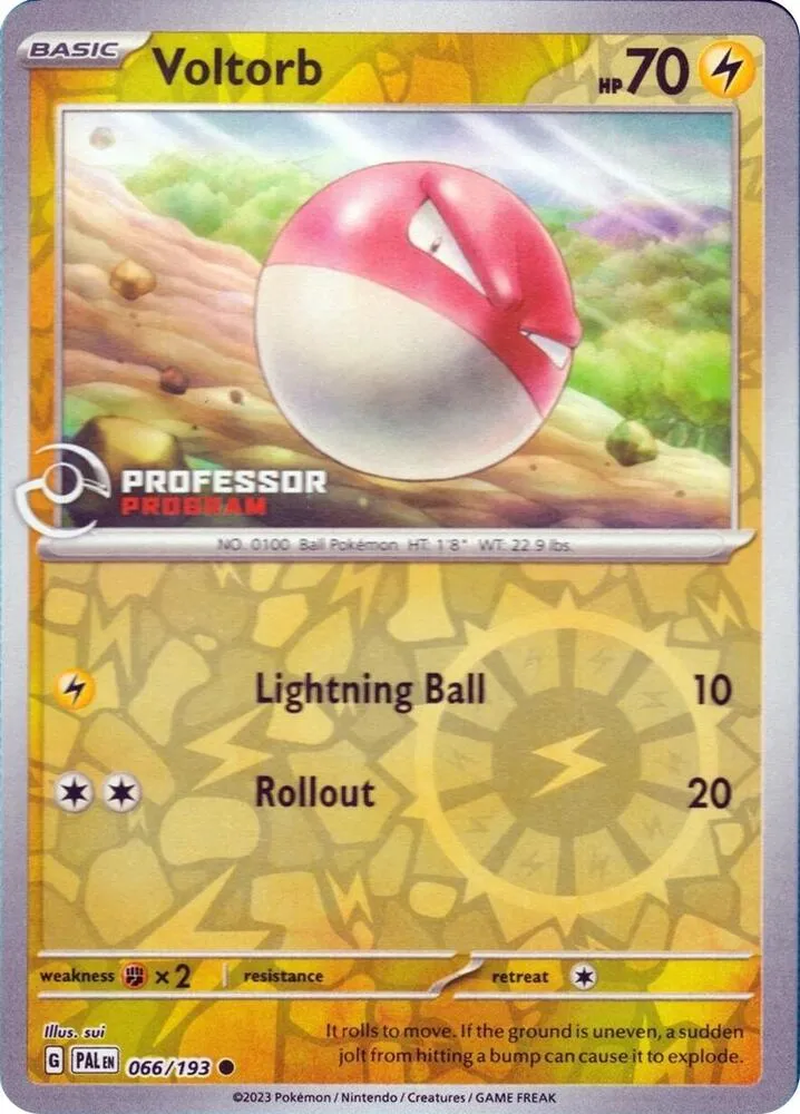 Voltorb — Professor Program Promos — Pokemon