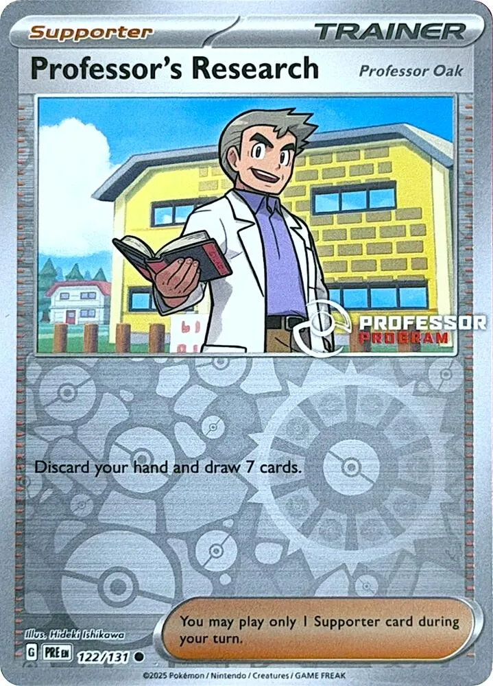 Professor's Research — Professor Program Promos — Pokemon