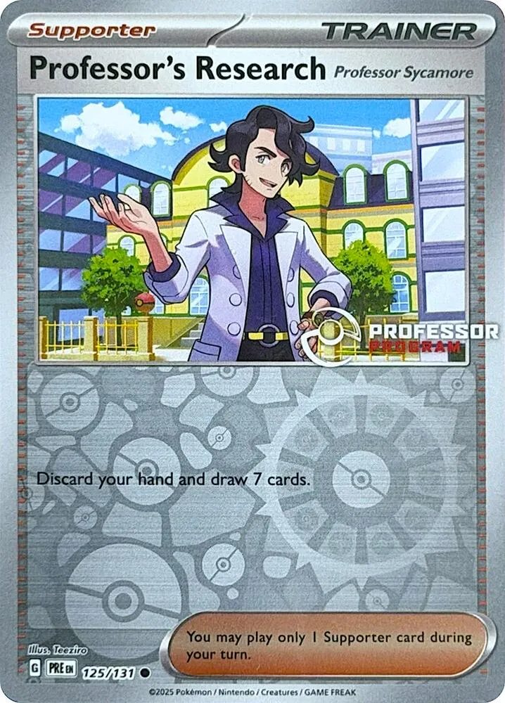 Professor's Research from Professor Program Promos - Pokemon