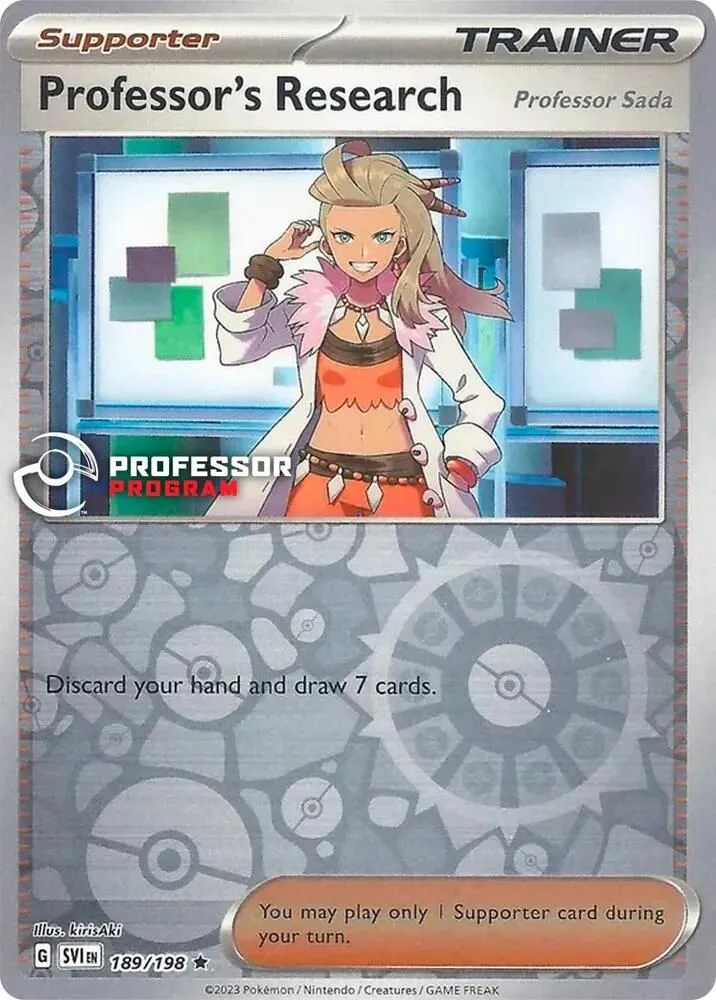 Recherches Professorales - Professeur Euphorbe — Professor Program Promos — Pokemon