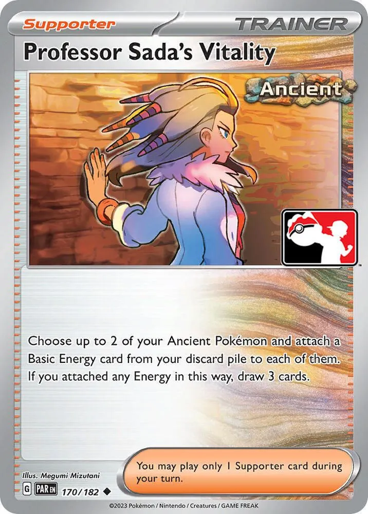 Professor Sada's Vitality — Prize Pack Series Cards — Pokémon