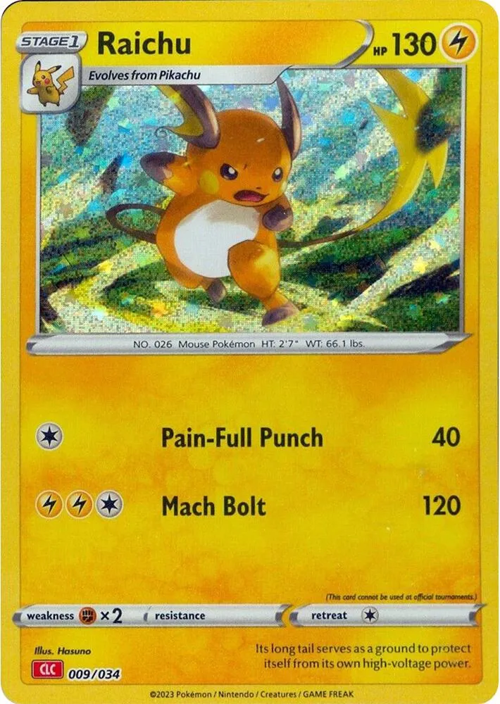 Raichu — Trading Card Game Classic — Pokémon
