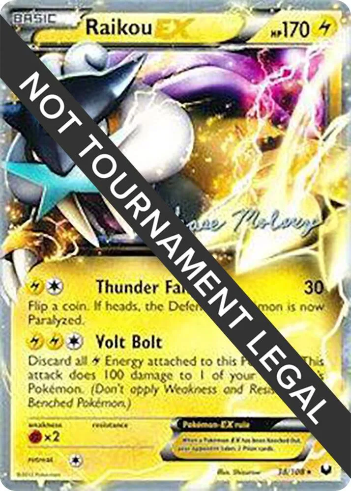 Raikou EX — World Championship Decks — Pokemon