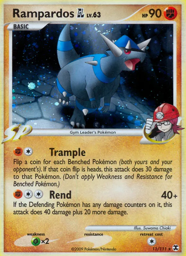 Rampardos GL — Rising Rivals — Pokemon