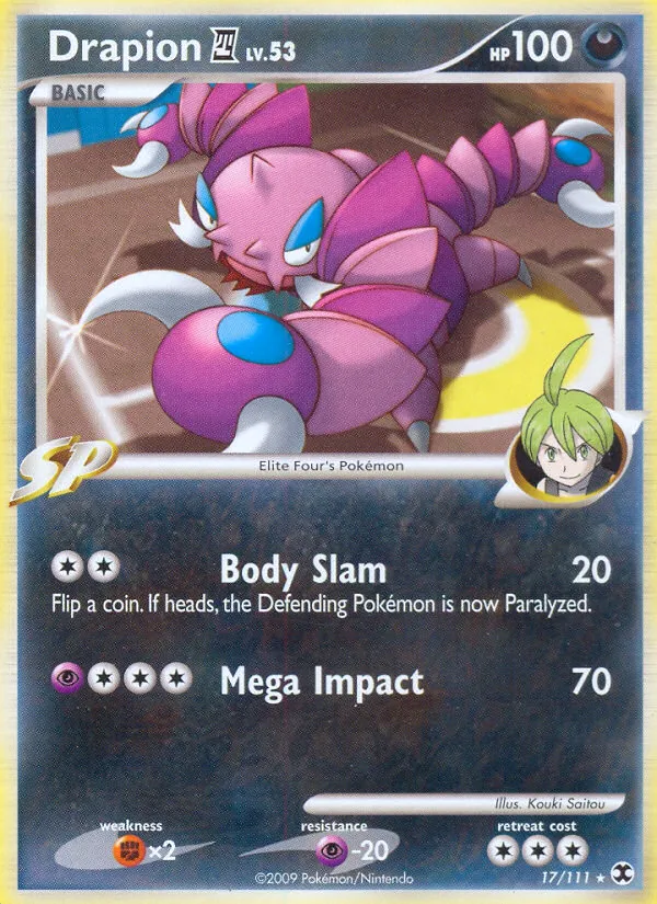 Drapion E4 — Rising Rivals — Pokemon