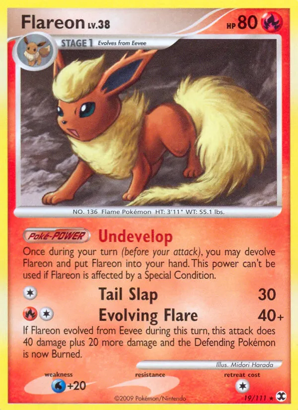 Flareon — Rising Rivals — Pokémon