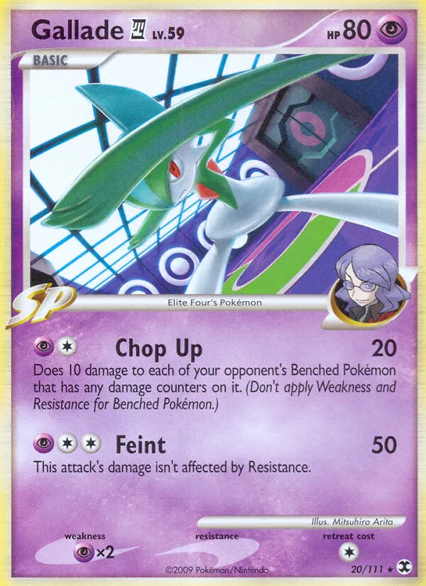 Gallade E4 — Rising Rivals — Pokemon