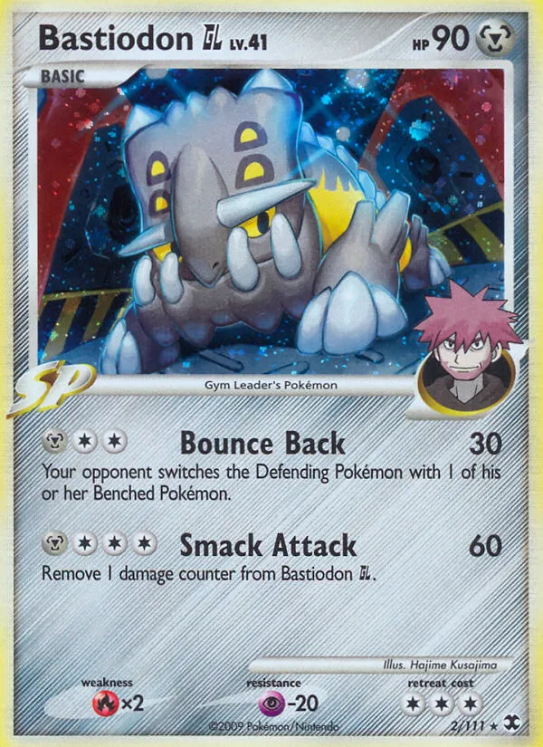 Bastiodon GL — Rising Rivals — Pokemon