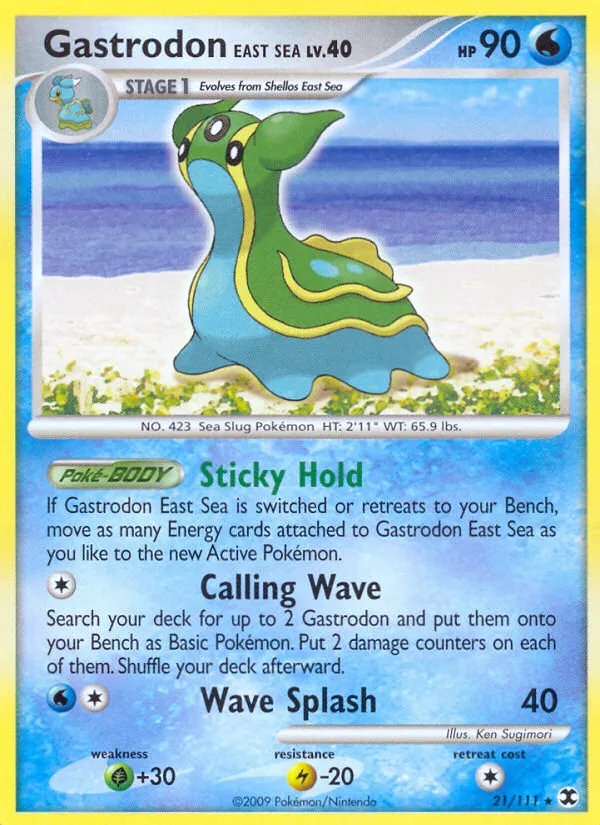 Gastrodon East Sea — Rising Rivals — Pokémon