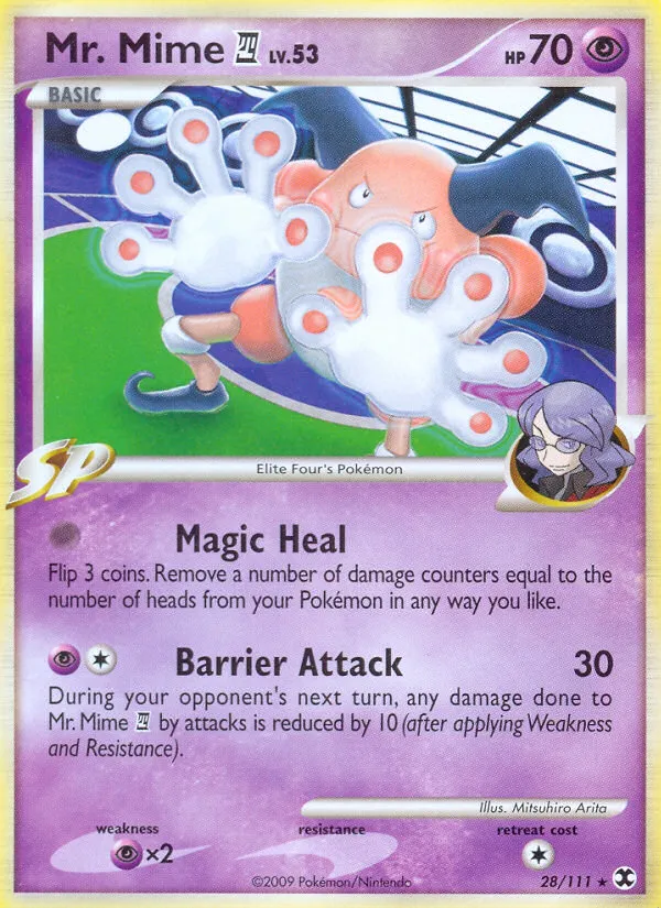 Mr. Mime E4 — Rising Rivals — Pokémon