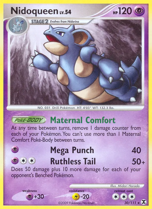 Nidoqueen — Rising Rivals — Pokemon