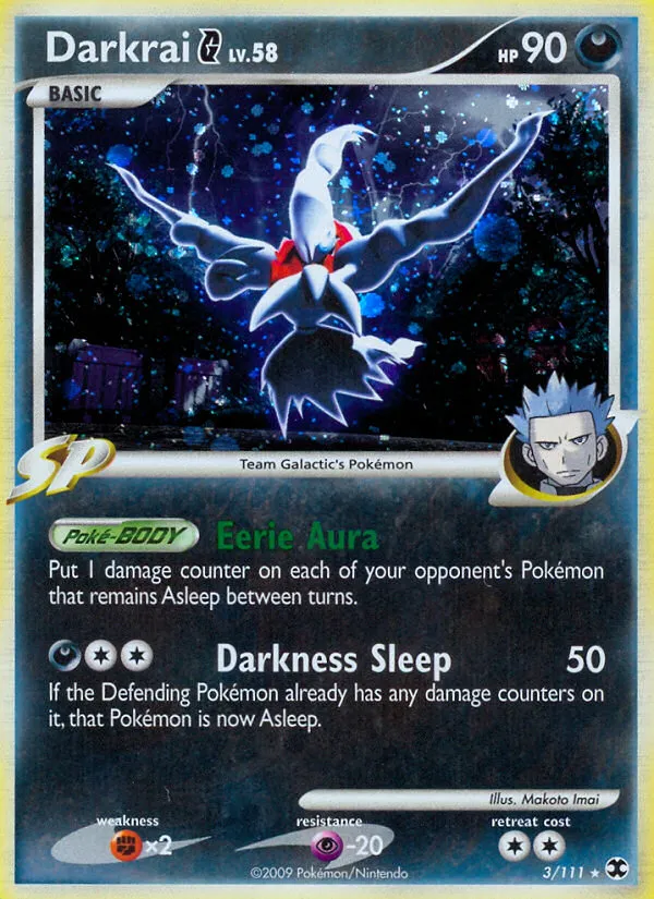 Darkrai G — Rising Rivals — Pokémon