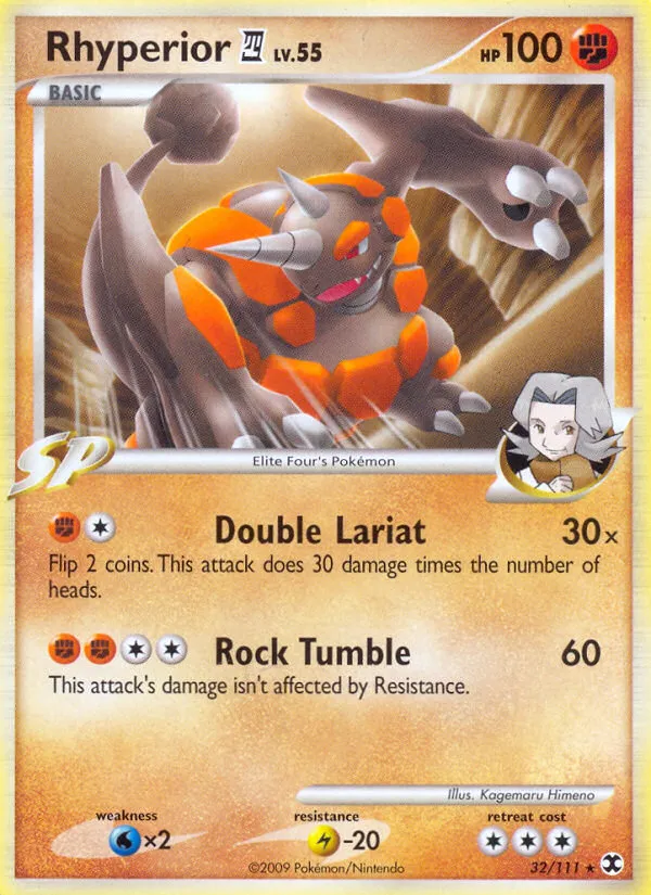 Rhyperior E4 — Rising Rivals — Pokémon