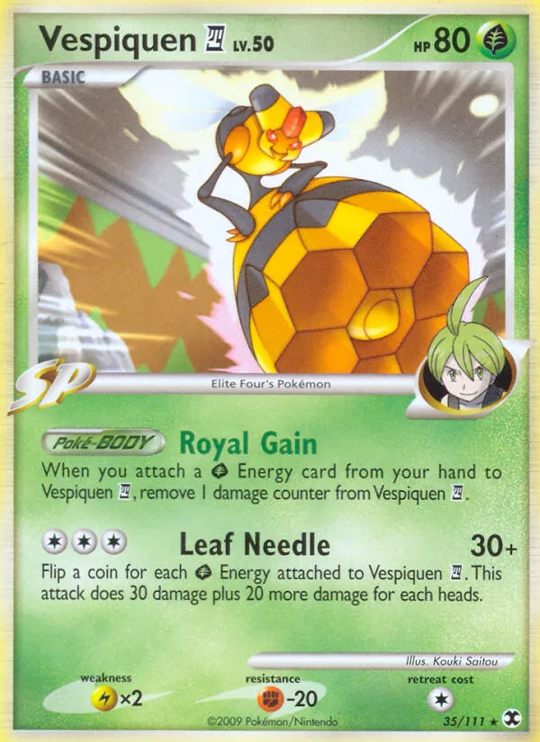 Vespiquen E4 — Rising Rivals — Pokémon