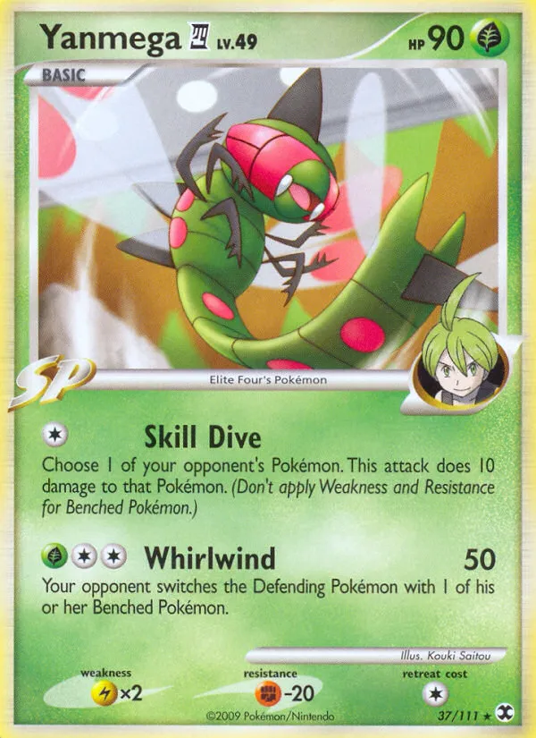 Yanmega E4 — Rising Rivals — Pokemon