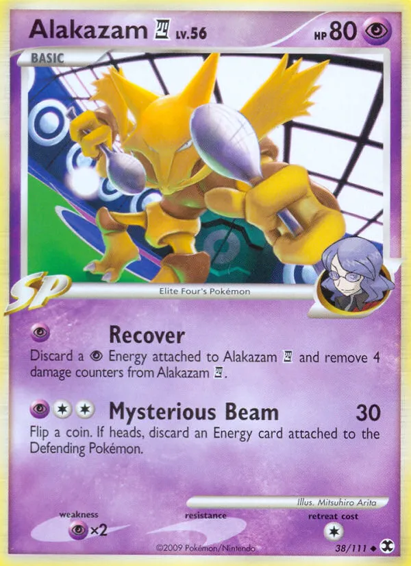 Alakazam E4 — Rising Rivals — Pokemon