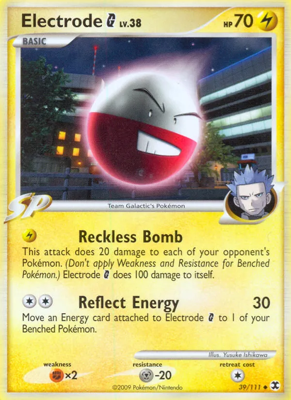 Electrode G — Rising Rivals — Pokémon