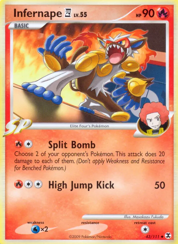 Infernape E4 — Rising Rivals — Pokémon
