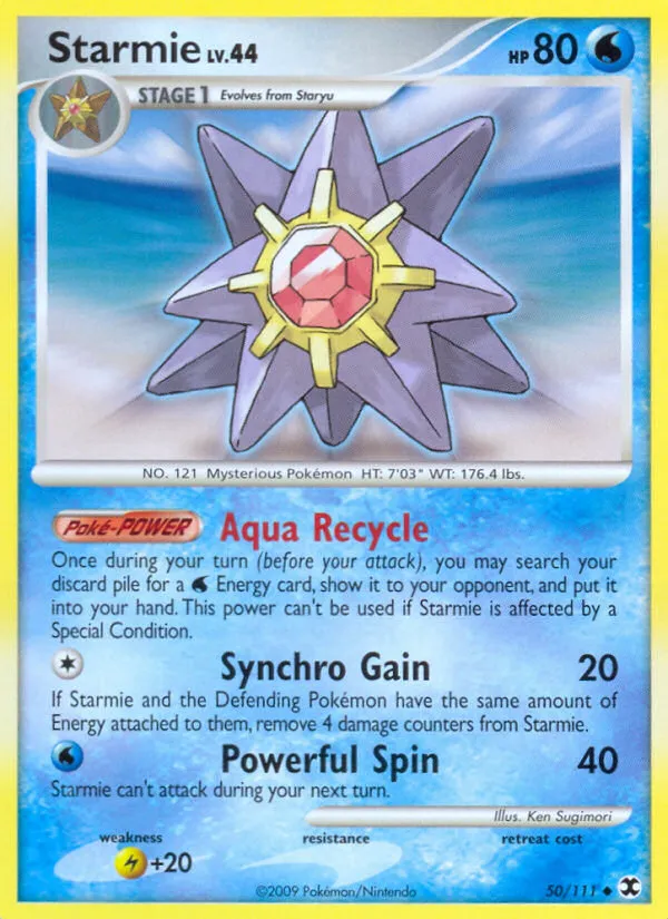 Staross Lv.44 — Rising Rivals — Pokémon