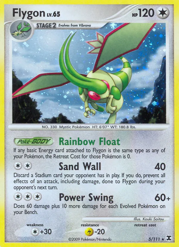 Flygon Lv.65 — Rising Rivals — Pokémon