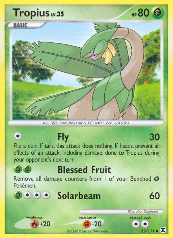 Tropius — Rising Rivals — Pokémon