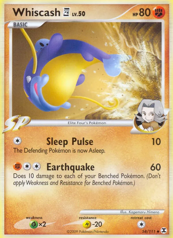 Whiscash E4 — Rising Rivals — Pokémon