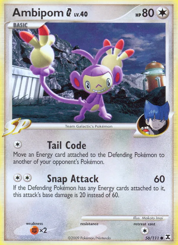 Ambipom G — Rising Rivals — Pokémon