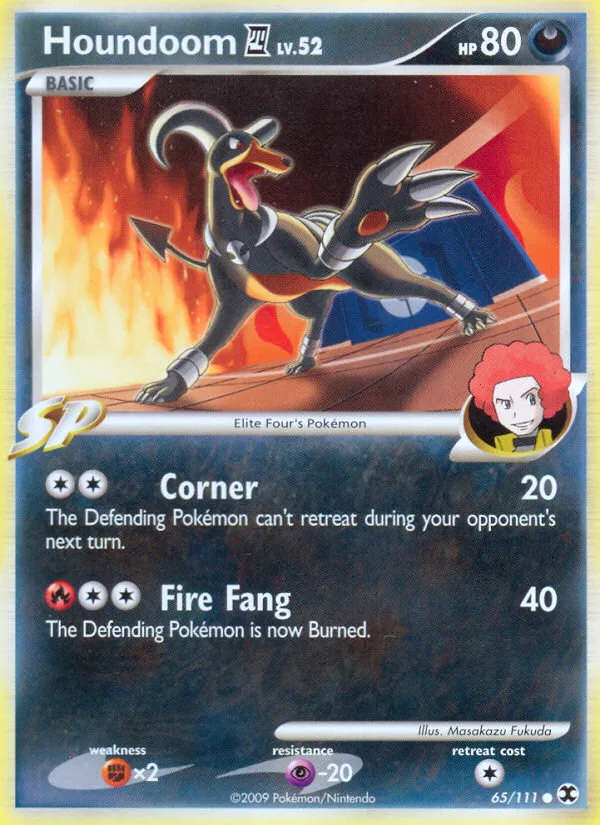 Houndoom E4 — Rising Rivals — Pokémon