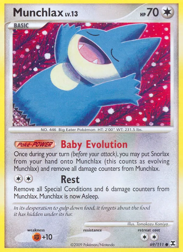 Munchlax — Rising Rivals — Pokémon