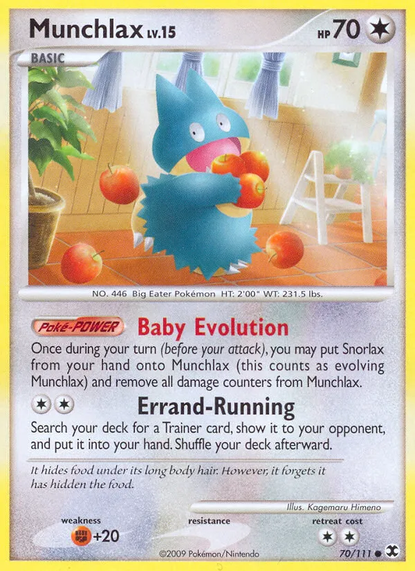Munchlax — Rising Rivals — Pokémon