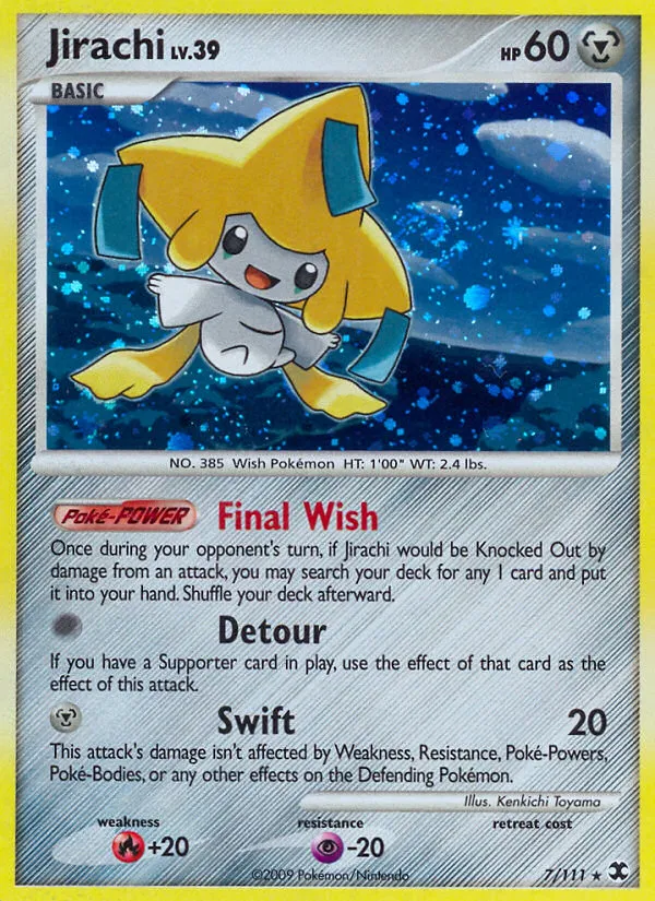 Jirachi Lv.39 — Rising Rivals — Pokémon