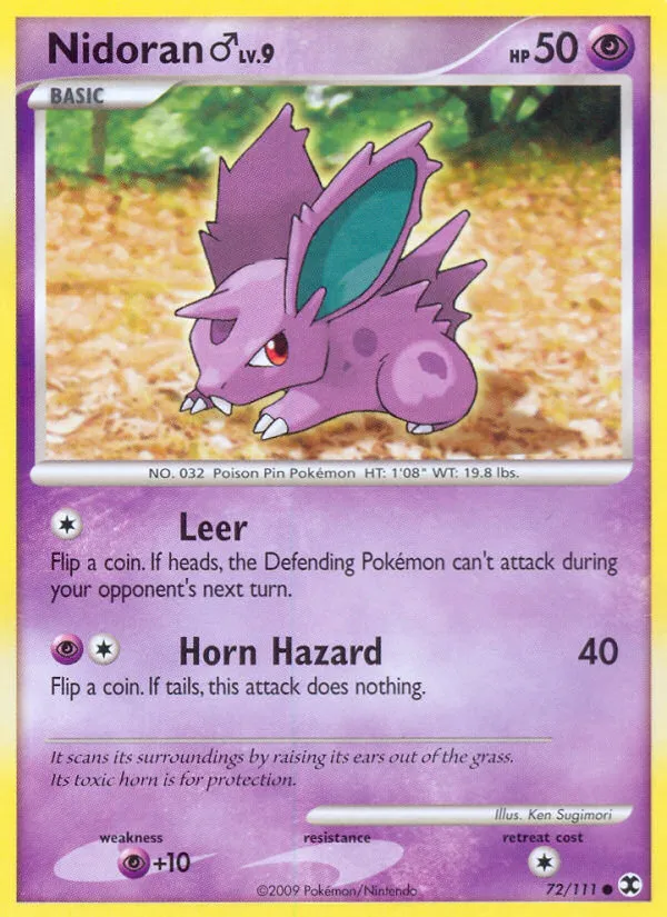 Nidoran M — Rising Rivals — Pokémon