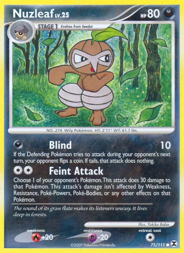 Pifeuil Lv.25 — Rising Rivals — Pokémon