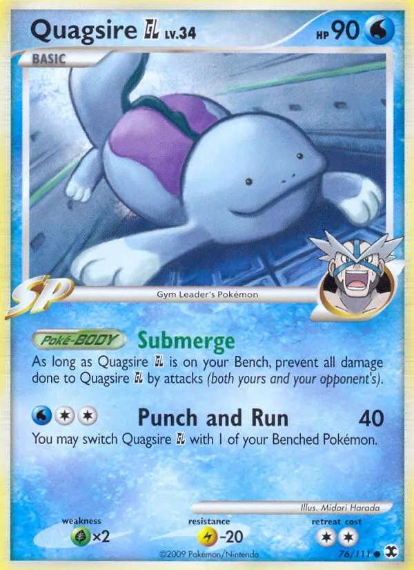 Quagsire GL — Rising Rivals — Pokemon