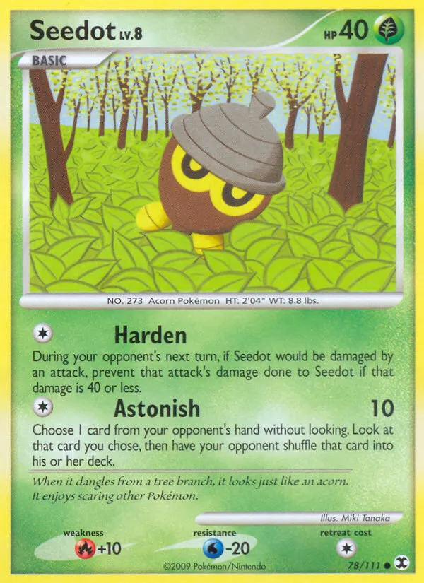 Grainipiot Lv.8 — Rising Rivals — Pokémon