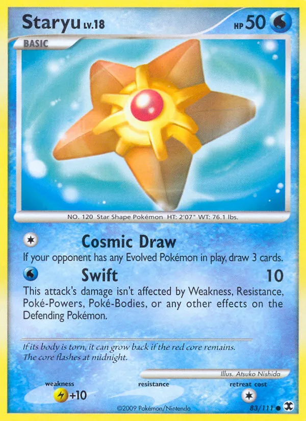 Stari Lv.18 — Rising Rivals — Pokémon