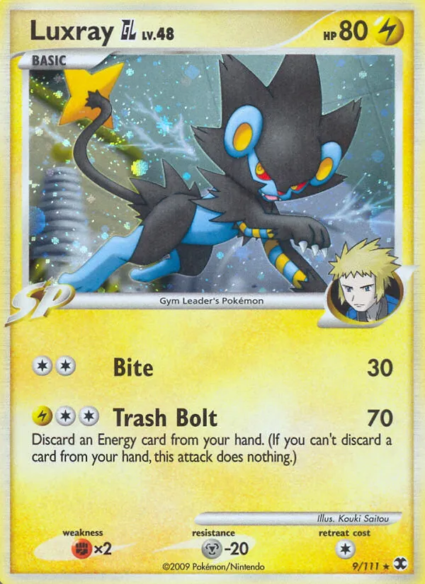 Luxray GL — Rising Rivals — Pokémon