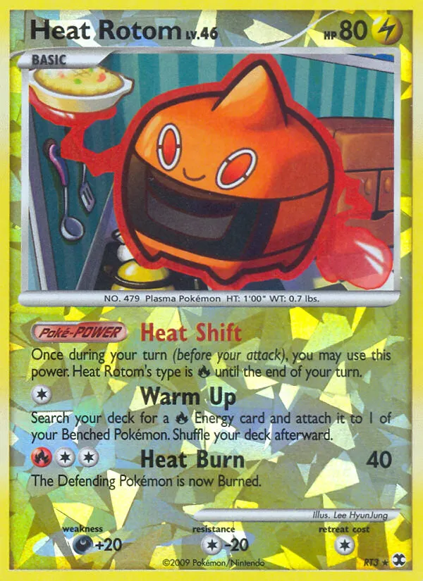 Heat Rotom — Rising Rivals — Pokemon