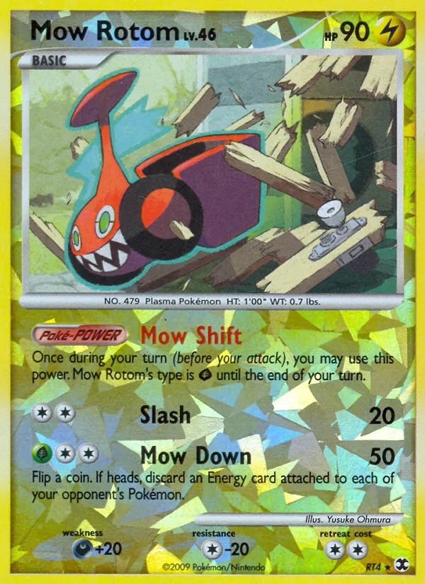 Mow Rotom — Rising Rivals — Pokemon