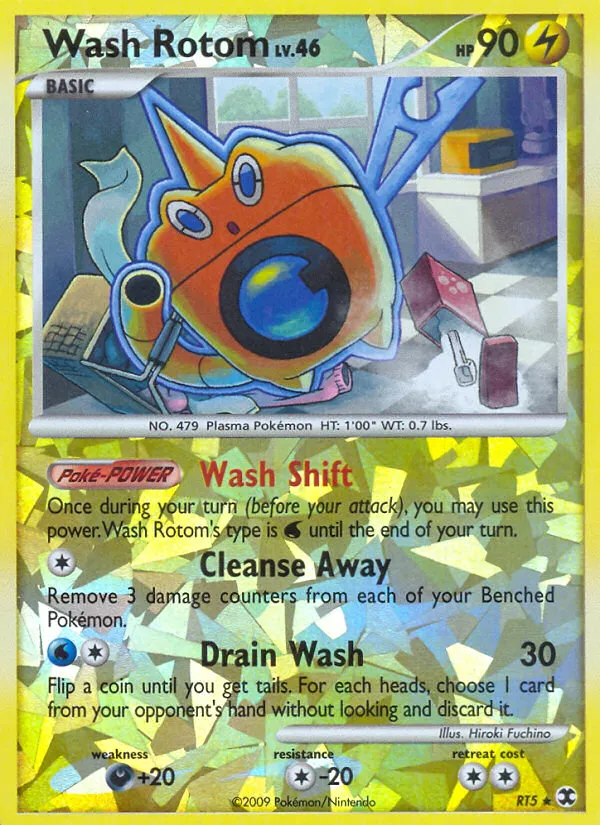 Wash Rotom — Rising Rivals — Pokemon